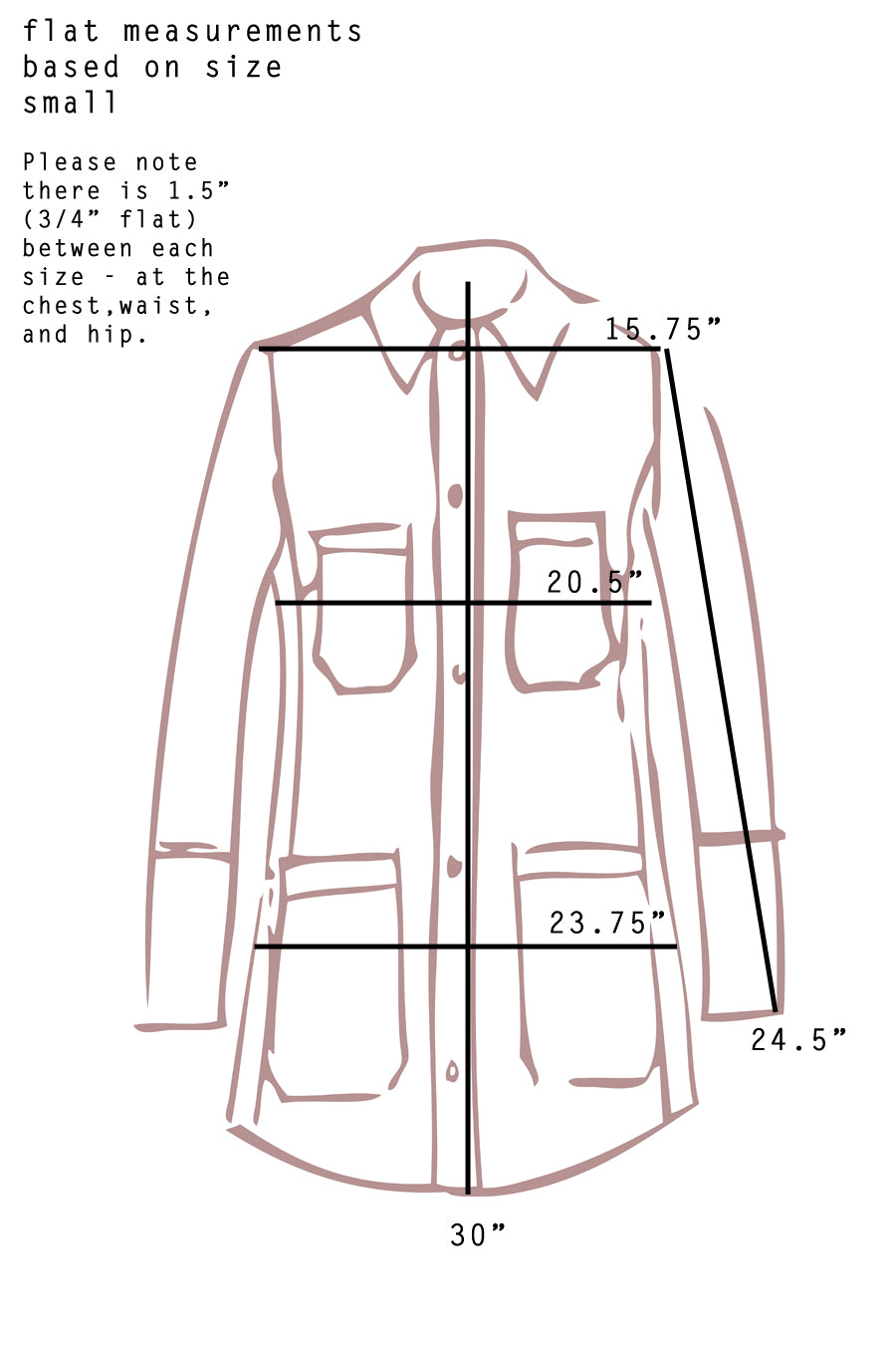 Short Sleeper Coat - SOLD OUT