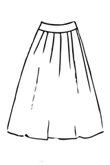 Printed Cotton Rene Skirt