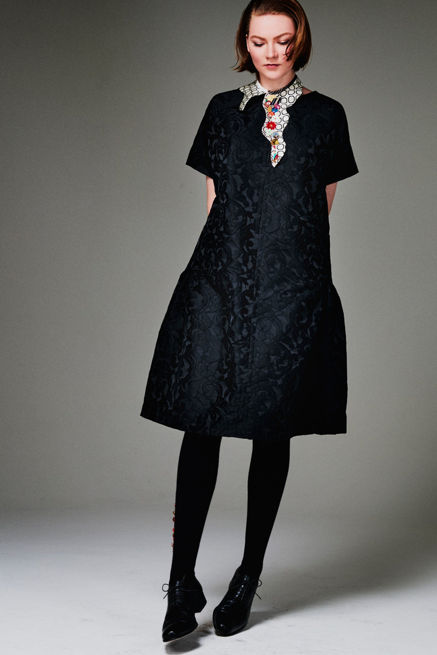 Floral Jacquard Jogi Dress - SOLD OUT