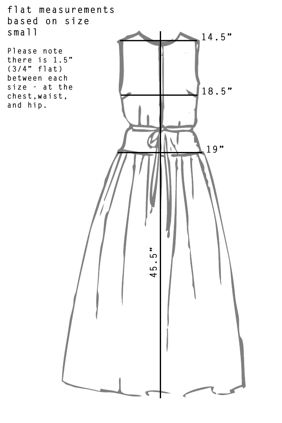 Floral Linen Trill Dress - xlg - last one!