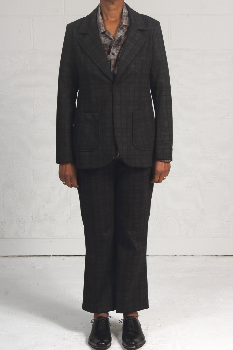 Gray Plaid Santana Pant - back in stock!