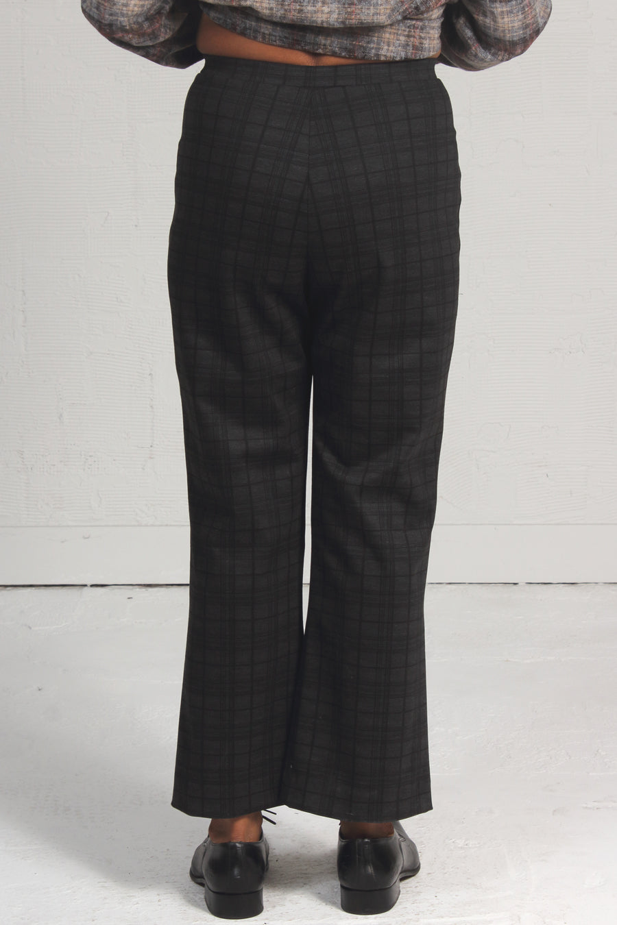 Gray Plaid Santana Pant - back in stock!