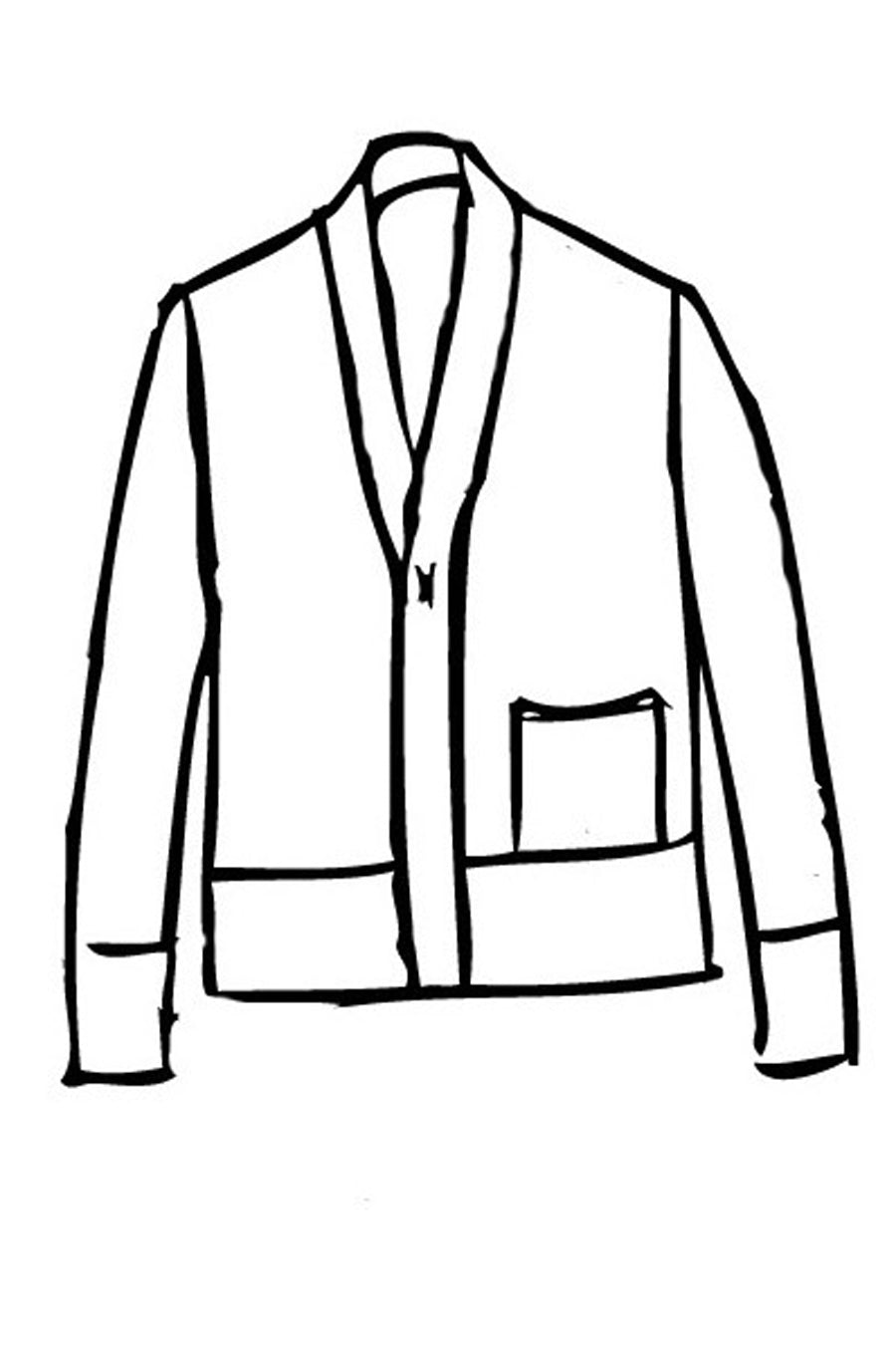 Gray Plaid Viggo Cardigan - last one - xsm