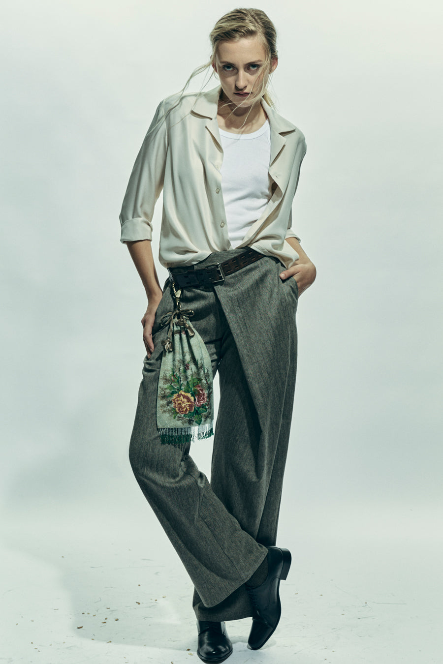 Fall 2024 Linen Wool Gumshoe Pant