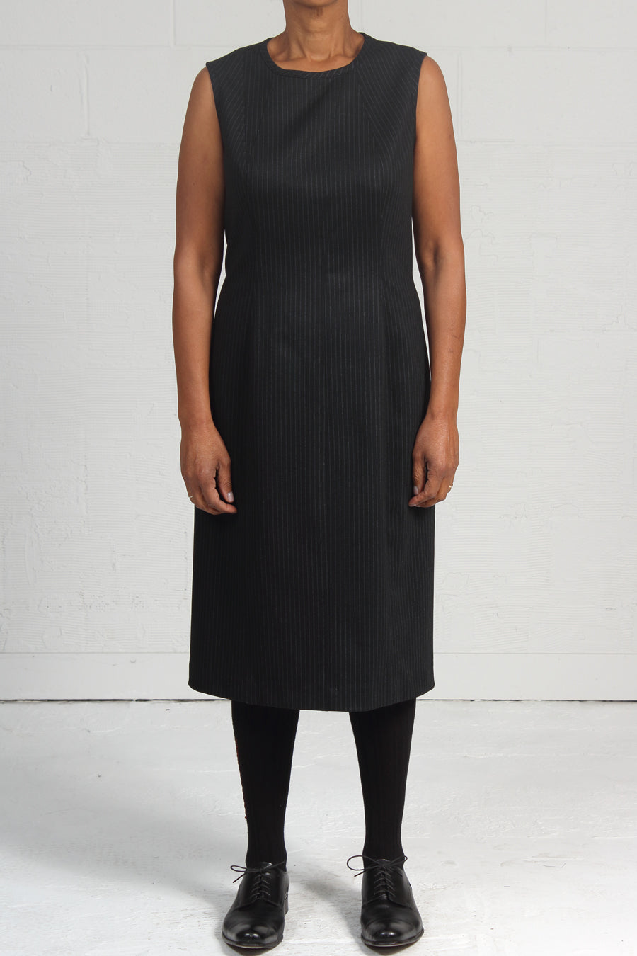 Pinstripe Lane Dress - last one - SOLD OUT