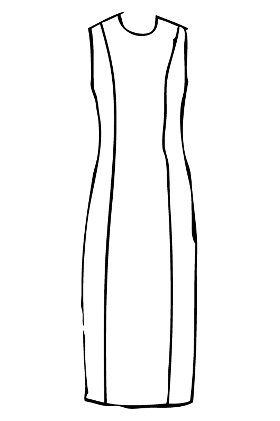 Pinstripe Lane Dress - last one - SOLD OUT