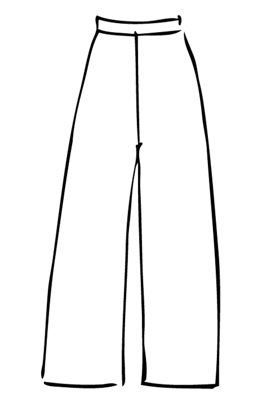 Pinstripe Pull-On Darryls Pant - SOLD OUT