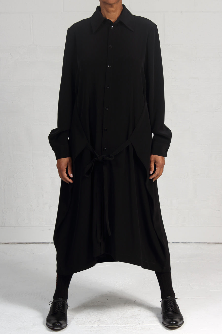 Satin Back Triacetate Jack Dress - SOLD OUT