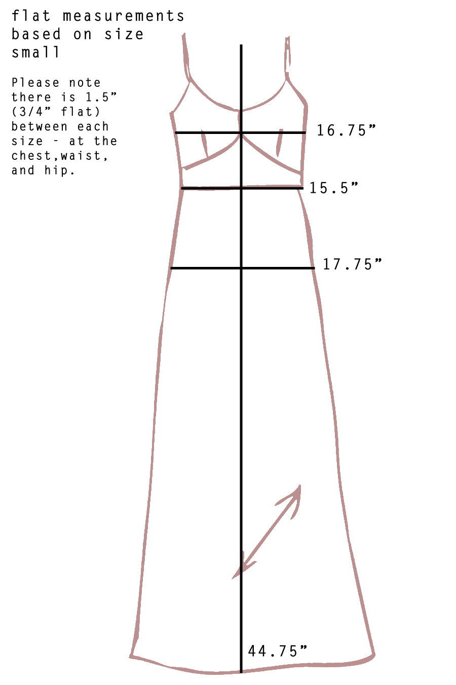 Satin Back Triacetate Long Greta Slip - SOLD OUT