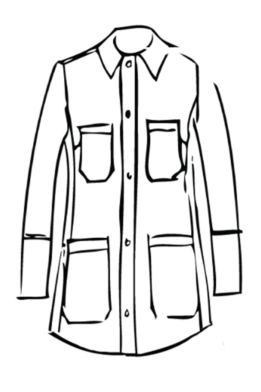Short Sleeper Coat - SOLD OUT