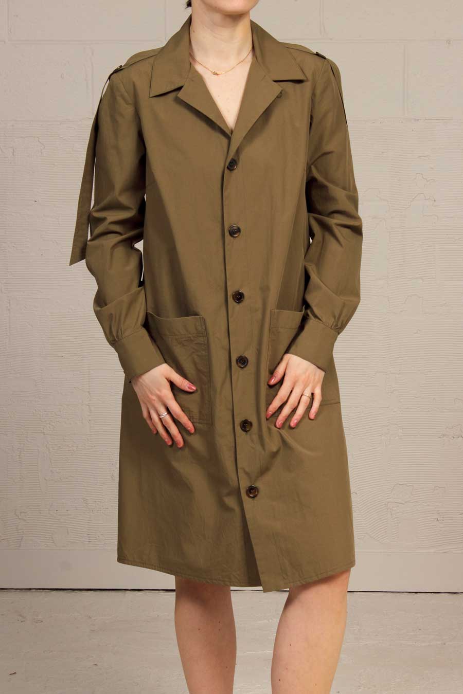 Spring 2021 Utility Cotton Scout Dress - xsm, med