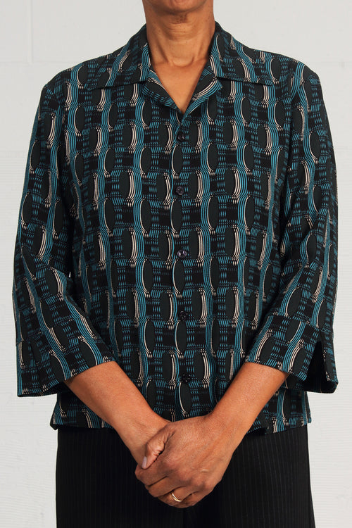 Abstract Print Metropolis Shirt - SOLD OUT