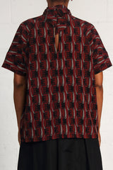 Abstract Print Tide Top - SOLD OUT