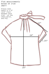 Abstract Print Tide Top - SOLD OUT