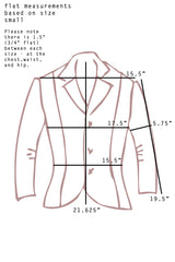 Black Crush Spine Jacket - SOLD OUT