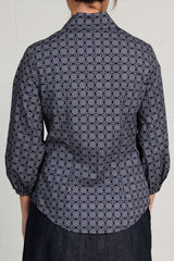 Spring 2024 Cotton Shirting Brenda Shirt - sml, med