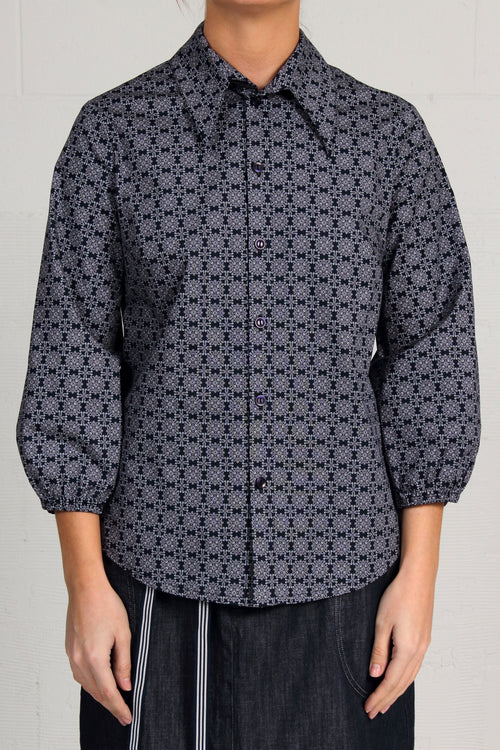 Spring 2024 Cotton Shirting Brenda Shirt - sml, med