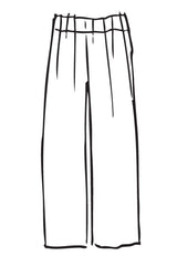 Chenille Stripe Linen Alfie Pant