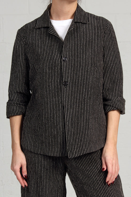 Chenille Stripe Linen Syd Top