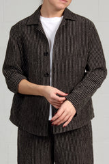 Chenille Stripe Linen Syd Top