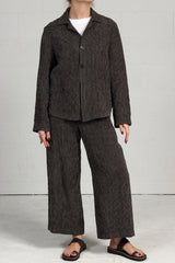 Chenille Stripe Linen Syd Top