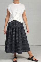 Cotton Jacquard Viv Skirt - xsm