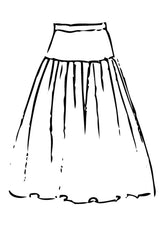Cotton Jacquard Viv Skirt - xsm