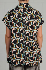 Spring 2024 Printed Cotton Gallery Smock - sml