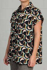 Spring 2024 Printed Cotton Gallery Smock - sml