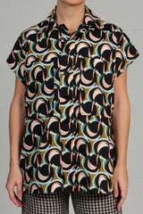 Spring 2024 Printed Cotton Gallery Smock - sml