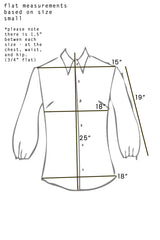 Spring 2024 Cotton Shirting Brenda Shirt - sml, med