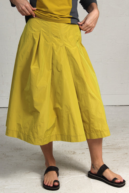 Crush Gunhouse Skirt - chartreuse