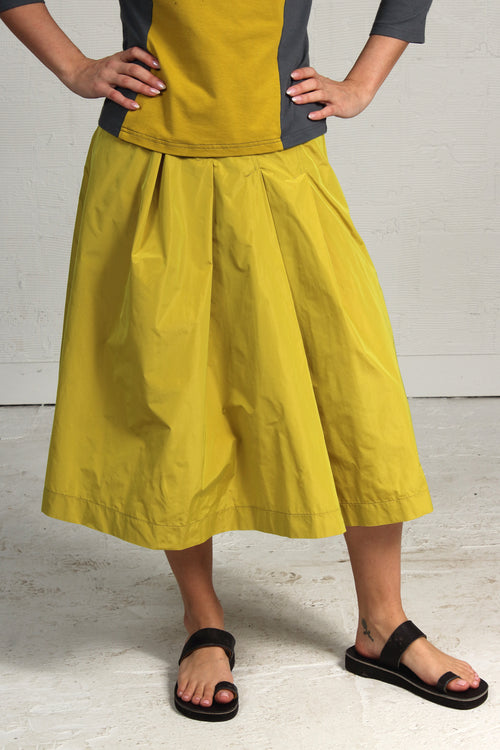 Crush Gunhouse Skirt - chartreuse