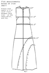 Denim Raw Edged Dress