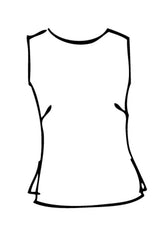 Floral Jacquard Deb Top - black - SOLD OUT