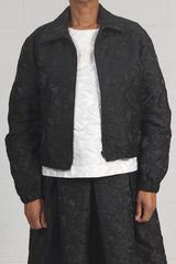 Floral Jacquard Jean Jacket - SOLD OUT