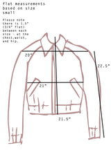 Floral Jacquard Jean Jacket - SOLD OUT