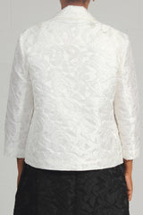 Floral Jacquard Max Jacket - ivory - SOLD OUT