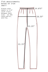 Floral Jacquard Service Pant - SOLD OUT