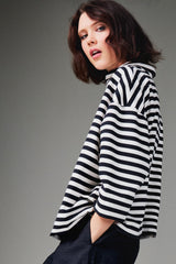 French Terry Stripes Belton Top - SOLD OUT