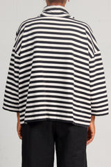 French Terry Stripes Belton Top - SOLD OUT