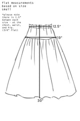 Graphic Print Viv Skirt