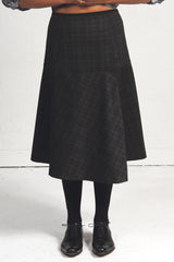 Gray Plaid Comet Skirt - SOLD OUT