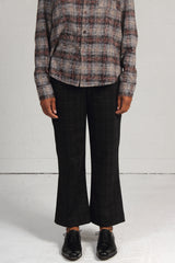 Gray Plaid Santana Pant - SOLD OUT