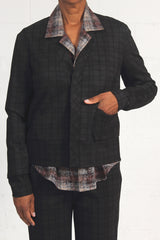 Gray Plaid Viggo Cardigan - SOLD OUT