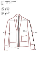 Gray Plaid Viggo Cardigan - SOLD OUT