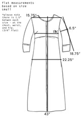 Spring 2024 Hemp Walker Dress - charcoal - xsm