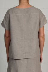Spring 2024 Embellished Hemp Order Top - last one xsm!