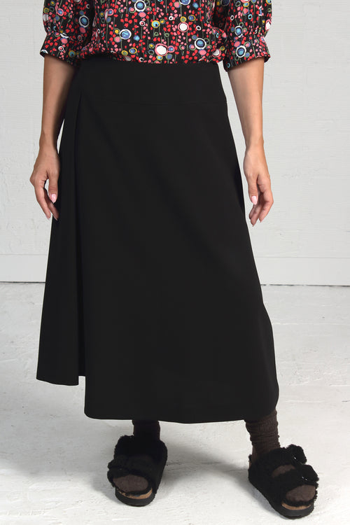 Japanese Triacetate Side Pleat Skirt - 30% off