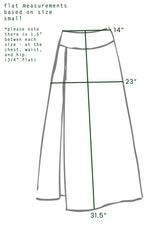 Japanese Triacetate Side Pleat Skirt - 30% off